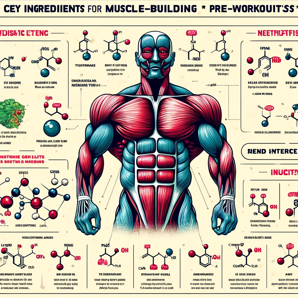 Ingredients for muscle building- pre workout