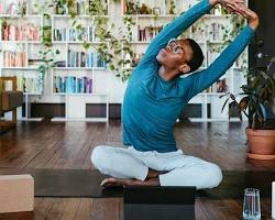 person incorporating exercise into daily life